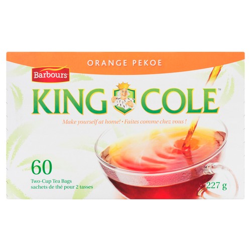 King Cole Tea Bags Orange Pekoe 60 EA
