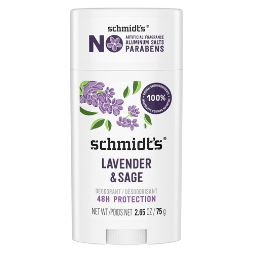 Schmidt's désodorisant lavender + sage 75 g