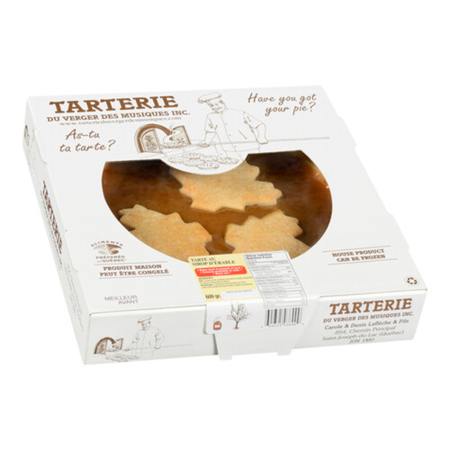 Tarterie Du Verger Des Musiques Pie Maple Syrup 600 g