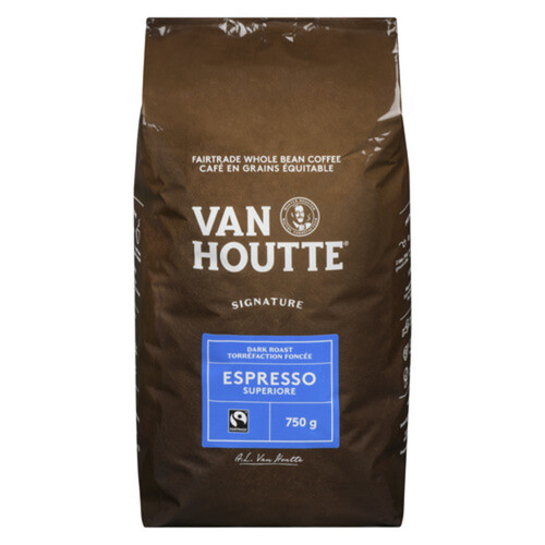 Van Houtte Espresso Superiore FT Whole Beans Bag Coffee 750 G