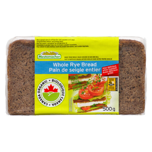 Mestemacher Rye Organic Bread 500 g