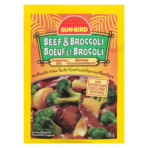 Sun-Bird Seasoning Mix Beef & Broccoli 28 g