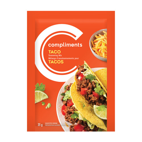 Compliments Taco Seasoning Mix 35 g