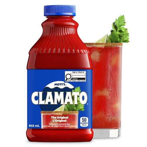 Mott's Clamato Cocktail The Original 945 ml (bottle)