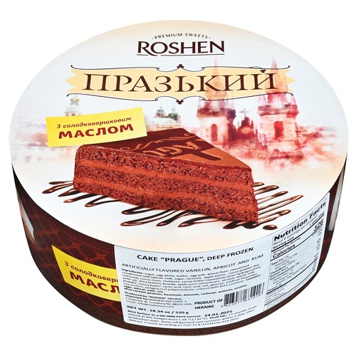 Roshen Frozen Cake Prague 520 g
