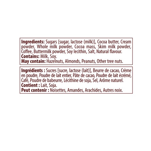 Merci Chocolate Tablets Coffee & Cream 100 g