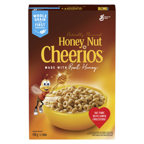 Cheerios Cereal Honey Nut Whole Grains 430 g
