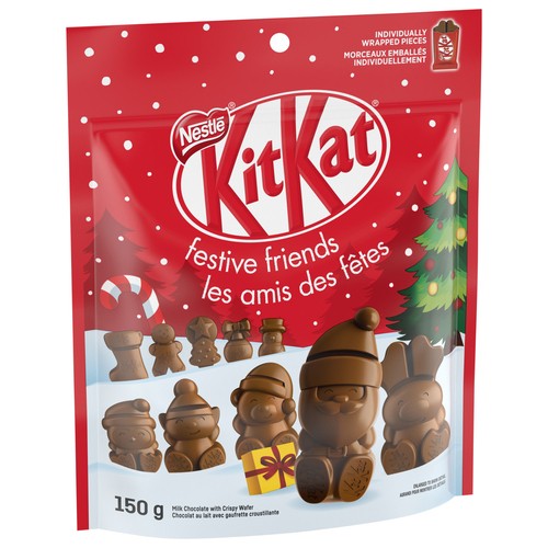 Kit Kat Chocolate Bag Festive Friends 150 g