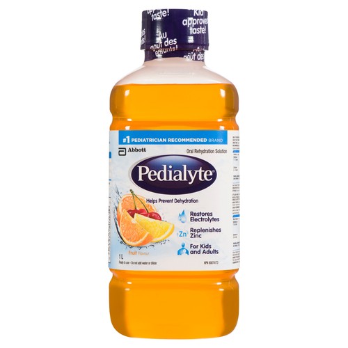 Pedialyte Liquid For Kids Fruit Flavoured 1 L
