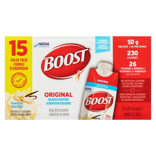 Boost Original Meal Replacement Vanilla 15 x 237 ml