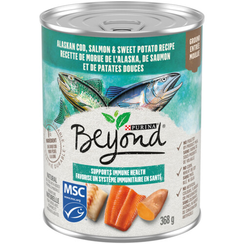 Beyond Grain Free Wet Dog Food Can Ocean Whitefish Salmon & Sweet Potato 368 g 