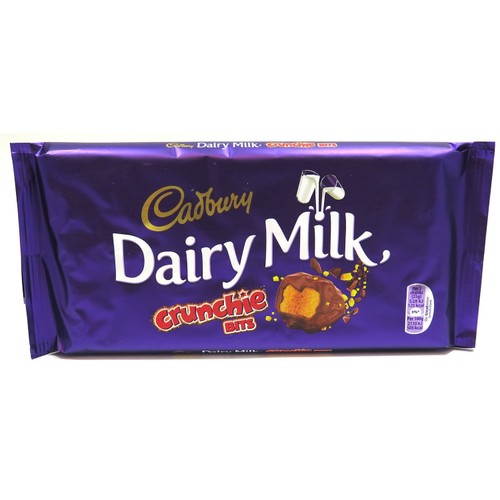 Cadbury Dairy Milk Chocolate Bar Crunchie 200 g
