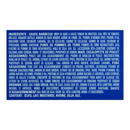 Hungry Man Frozen Entrée Backyard Barbeque 455 g
