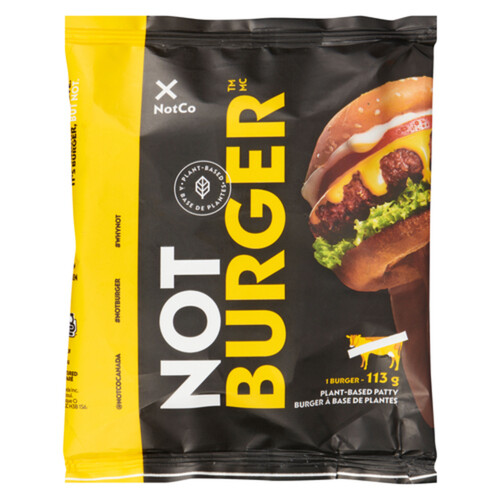 NotCo Plant Based Burger 113 g (frozen)