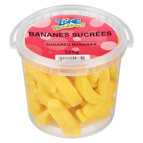 Les Aliments Johnvince ZB Candy Sugared Bananas 325 g