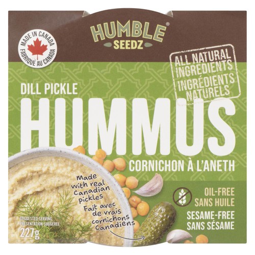 Humble Seedz Hummus Dill Pickle 227 g