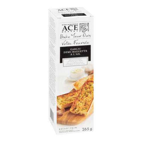 Ace Bakery Bake Your Own DemiBaguette Garlic 265 g (frozen) Voilà