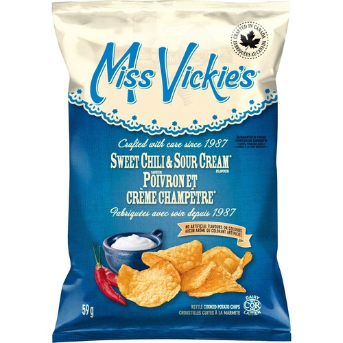 Miss Vickie's Kettle Cooked Potato Chips Sweet Chili & Sour Cream 59 g