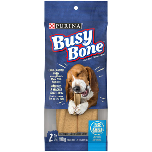 Busy Dog Treats Bone Small/Medium 198 g