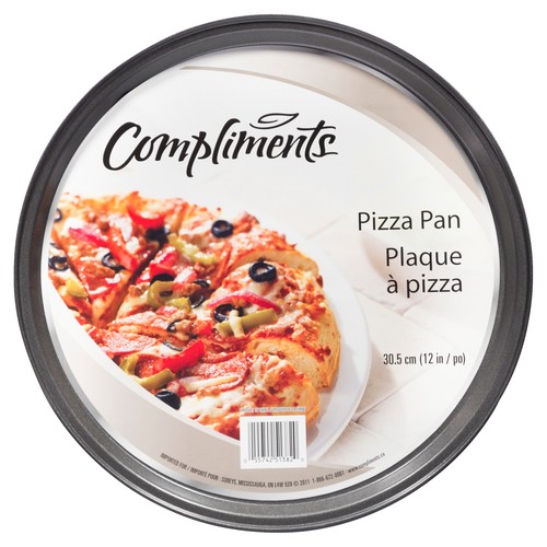 Compliments Non Stick Pizza Pan 12 Inch 1 EA 