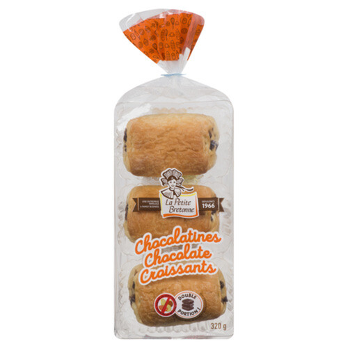 La Petite Bretonne Croissants Buns Double Chocolate 320 g