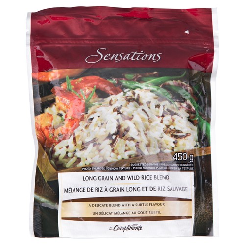 Sensations Long Grain & Wild Rice 450 g