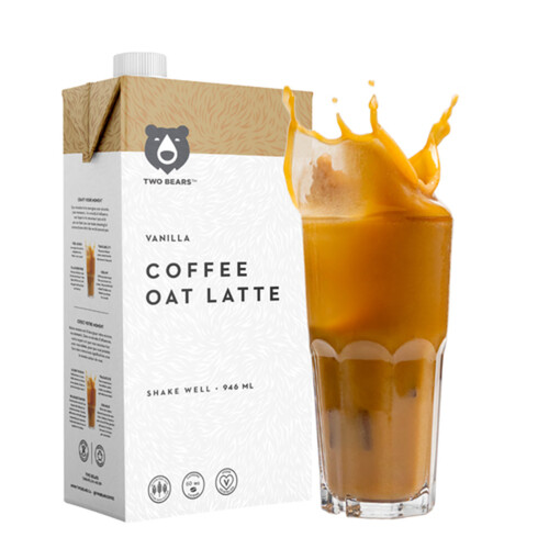 Two Bears Oat Latte Vanilla Coffee 946 ml