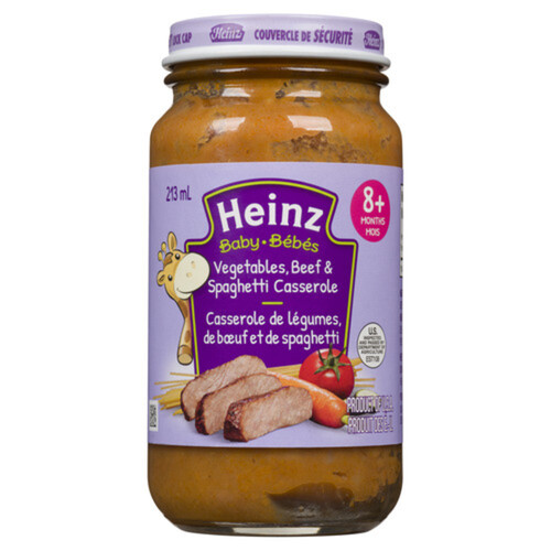 Heinz Junior Baby Food Spaghetti Beef 213 ml Voilà Online