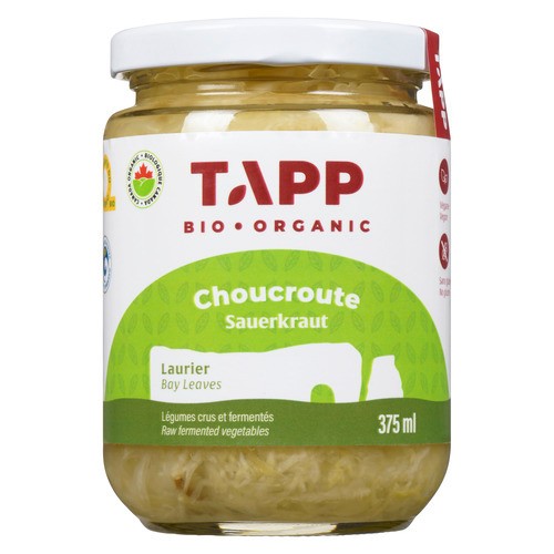 H.Nature Organic Sauerkraut Raw 375 ml