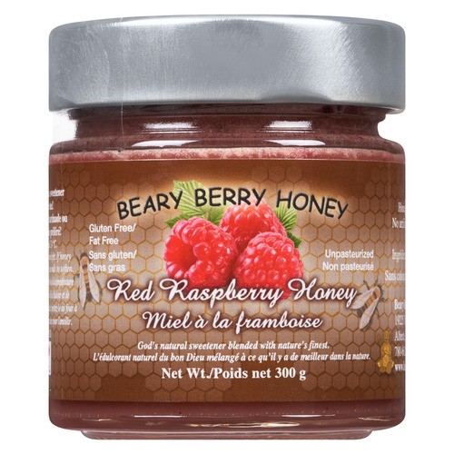 Beary Beery Honey Gluten-Free Honey Red Raspberry 300 g