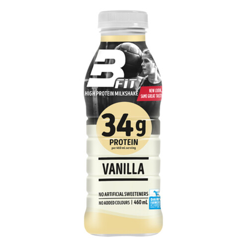 Beatrice B Fit High Protein Milkshake Vanilla 460 ml (bottle)