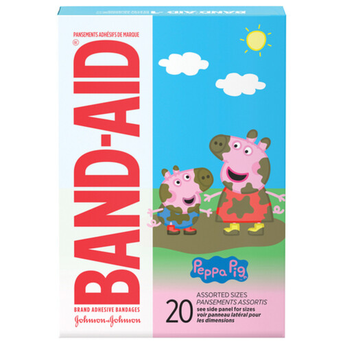 Band-Aid Bandages Peppa Pig 20 EA