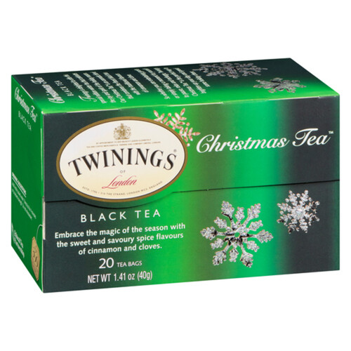 Twinings Black Tea Christmas 20 Tea Bags