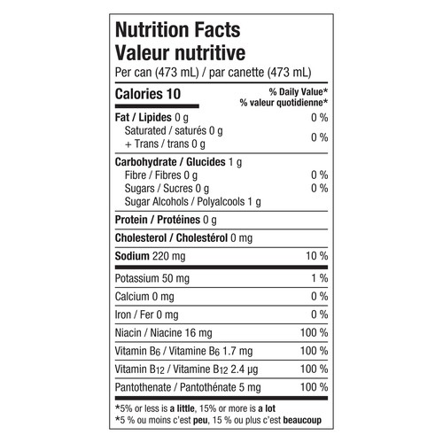 Rockstar Pure Zero Energy Drink Lemonade 473 ml (can)