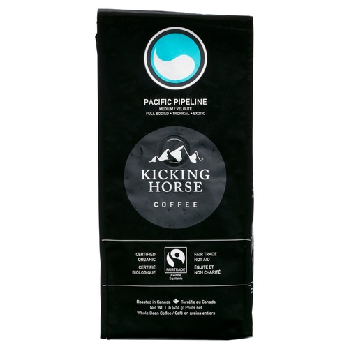 Kicking Horse Organic Whole Bean Coffee Pacific Pipeline 454 g
