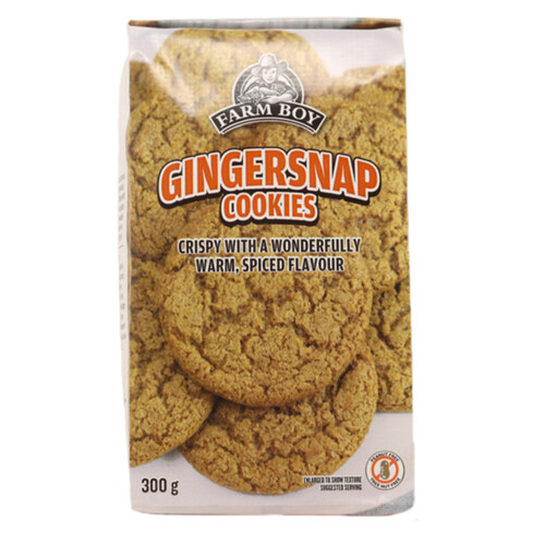 Farm Boy Cookies Gingersnap 300 g