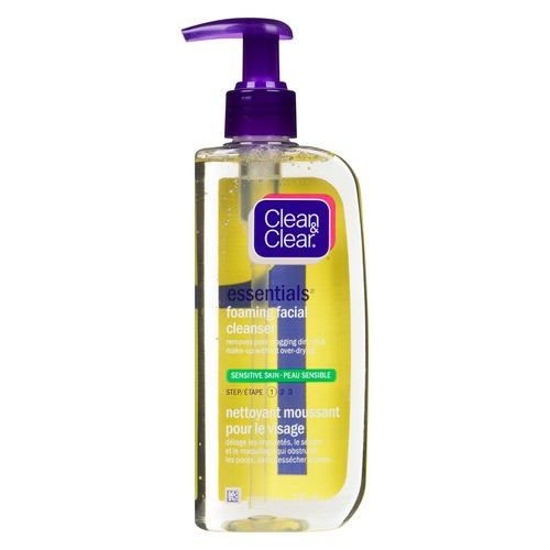 Clean & Clear Facial Cleanser Essentials Foaming 235 ml