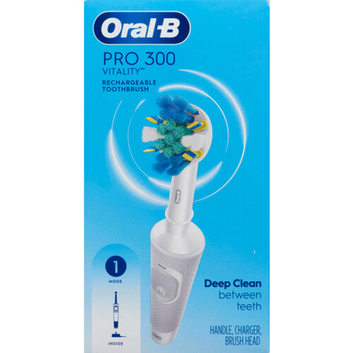 Oral-B Pro 300 Vitality Toothbrush Rechargeable 