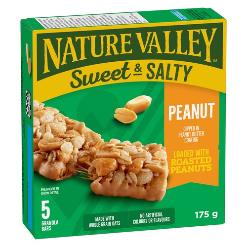 Nature Valley Sweet & Salty Granola Bars Chewy Peanut 5 Pack 175 g