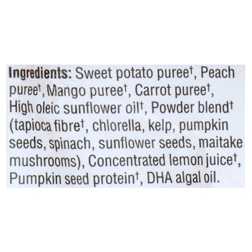 Cerbelly Sweet Potato Peach Mango Organic Smoothie 128 ML