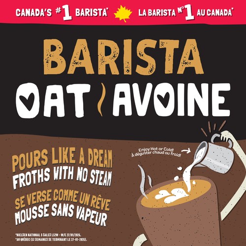 Earth's Own Plant Based Dairy-Free Oat Barista 946 ml