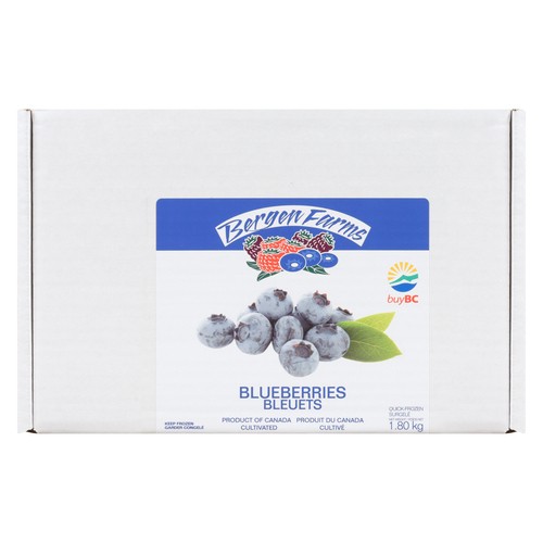 Bergen Farms Frozen Blueberries 1.8 kg