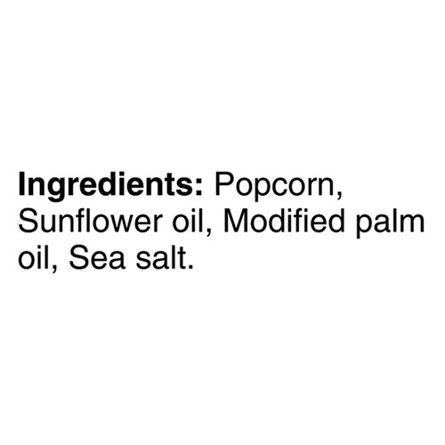 Skinny Pop Microwave Popcorn Sea Salt 6 x 79 g