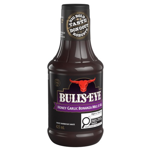 Bull's-Eye Barbecue Sauce Honey Garlic Bonanza 425 ml