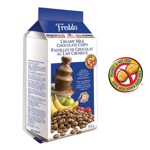 Freddo Peanut Free Milk Chocolate Chips 800 g