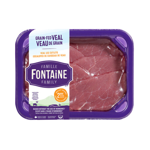 Fontaine Family Veal Leg Cutlets Grain Fed 