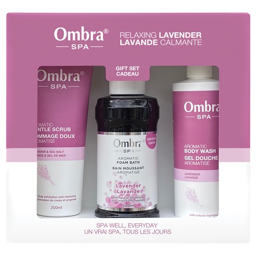 Ombra Relaxing Bath Set Lavender 