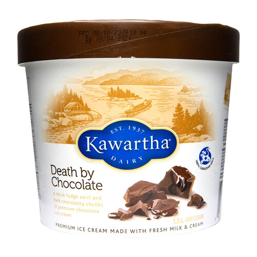 Kawartha Dairy Ice Cream Death By Chocolate 1.5 L