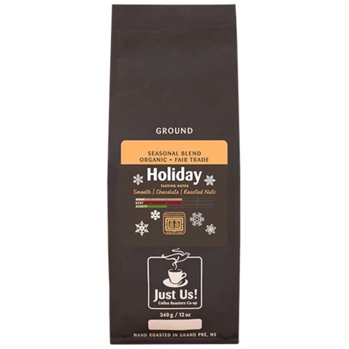Just Us Ground Coffee Holiday Blend 340 g