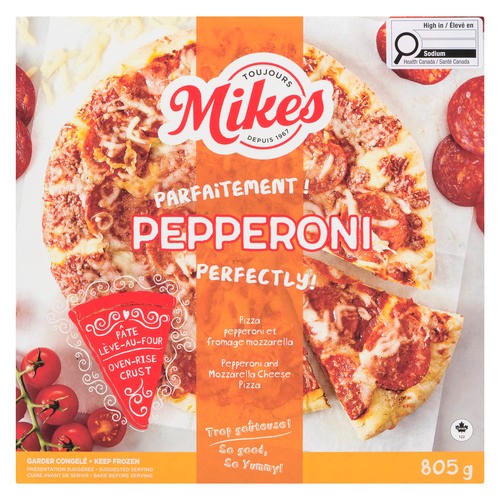 Mikes Frozen Pepperoni Pizza 805 g